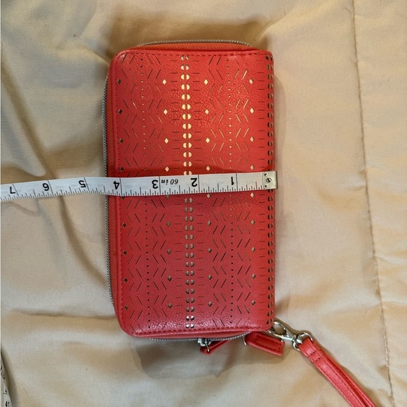 Corral and gold large wallet - Picture 8 of 10